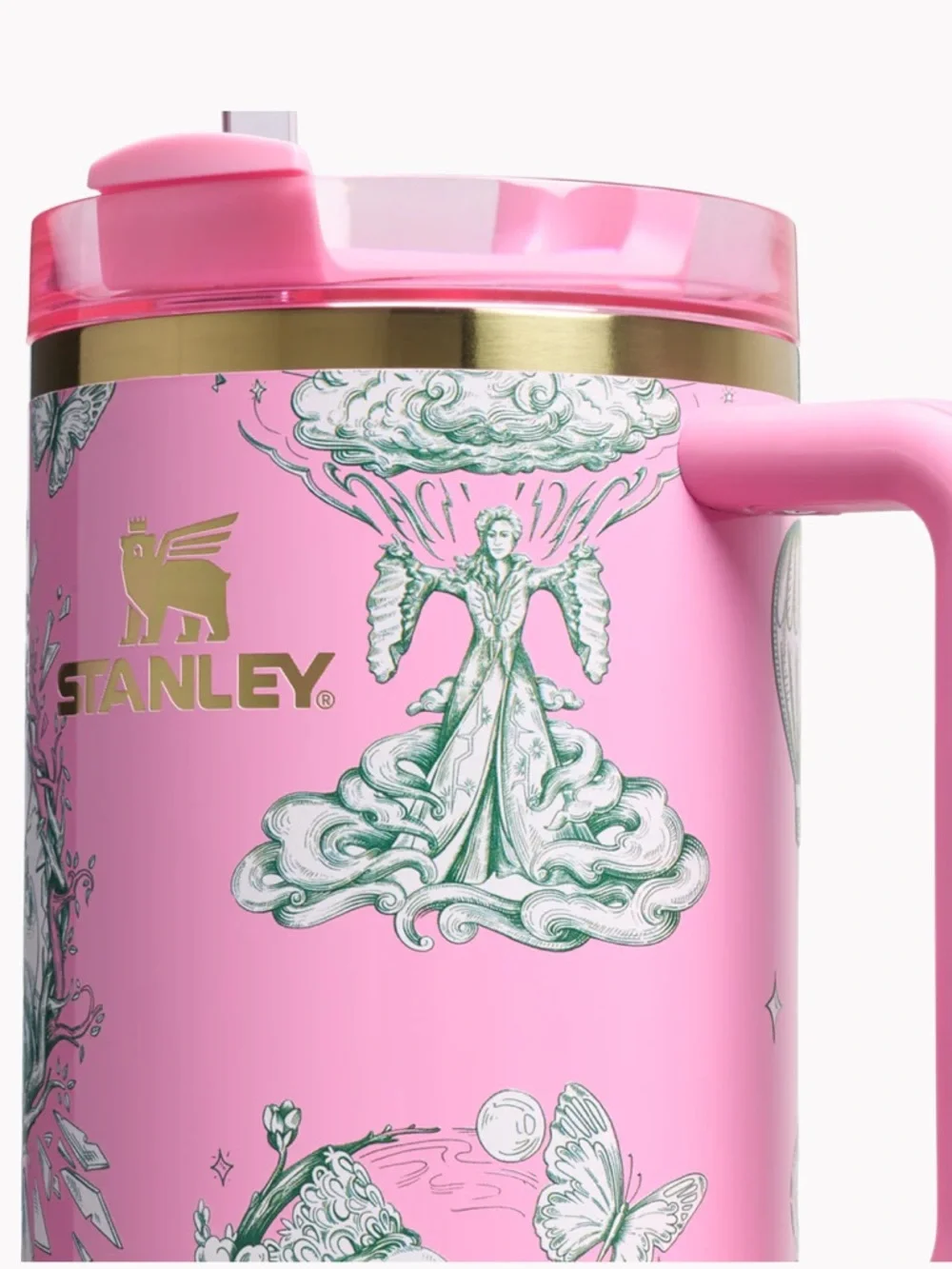 🩷💚NWT STANLEY X WICKED FOR GOOD 40 OZ  QUENCHER H2.0 FLOWSTATE TUMBLER - Picture 3 of 8